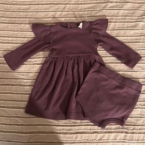 Kate Quinn long sleeve dress with bloomers size 6-12 months